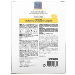 SNP, Vitaronic, Máscara de Beleza com Ampola, 10 Folhas, 25 ml (0,84 fl oz) Cada