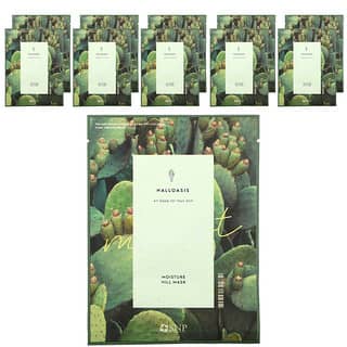 SNP, Halloasis, Moisture Hill Beauty Sheet Mask, 10 Sheet Masks, 0.84 fl oz (25 ml) each