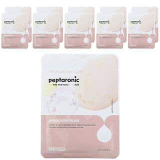 SNP, Peptaronic Ampoule Beauty Mask, 10 Sheets, 0.84 fl oz (25 ml) Each