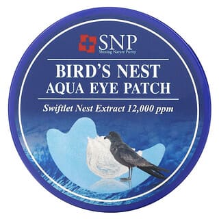 SNP, патчи на водной основе с экстрактом птичьих гнезд для кожи вокруг глаз, 60 шт.