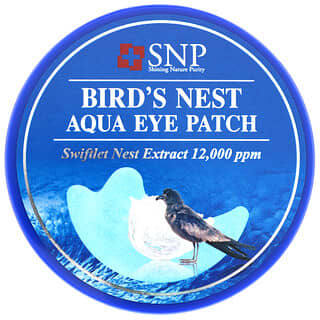 SNP, Bird's Nest Aqua Eye Patch, 60 Patches
