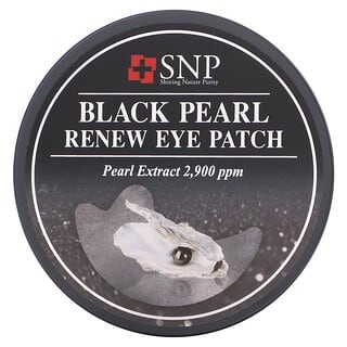 SNP, Black Pearl, Renew Eye Patch, 60 Patches, 0.04 oz (1.25 g) Each