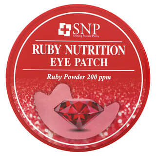 SNP, Parche para el ojo de Ruby Nutrition, 60 parches, 1,25 g (0,04 oz) cada uno