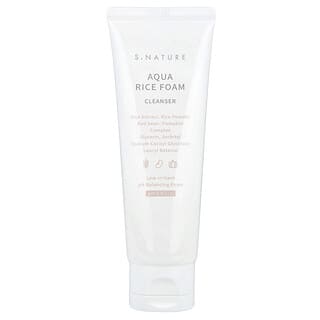 S.NATURE, Aqua Rice Foam Cleanser, 2.7 fl oz (80 ml)