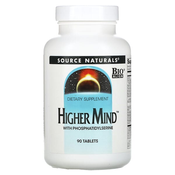 Source Naturals, Higher Mind, 90 Tablets