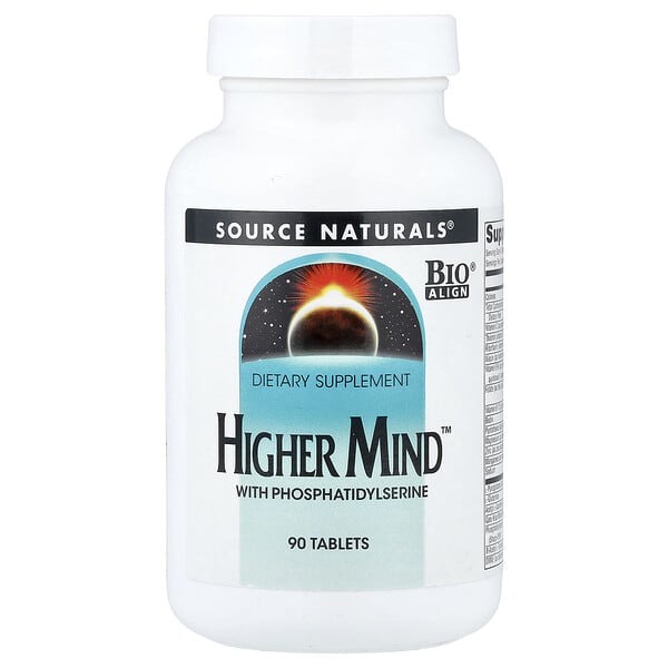 Source Naturals, Higher Mind™, 90 таблеток