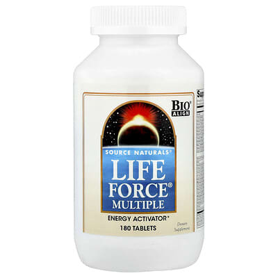 Source Naturals, Energy Boosting Dietary Supplement, 180 Tablets