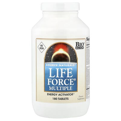 Source Naturals, Life Force® Multi, Iron-Free, 180 Tablets