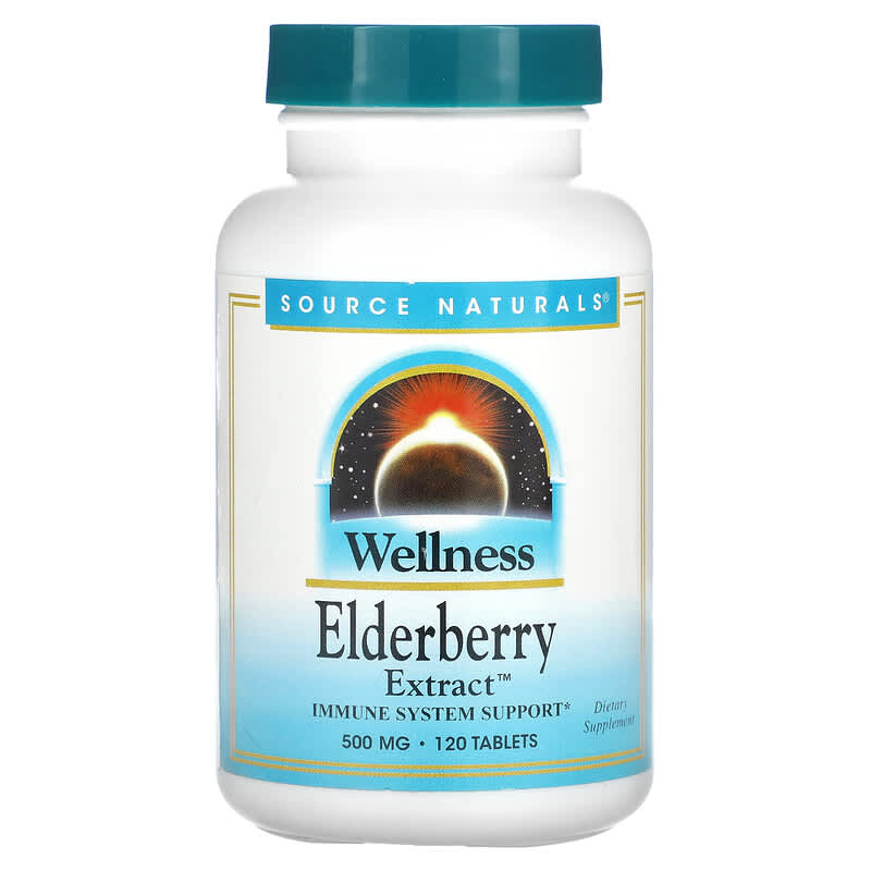 Elderberry supplements for wellness