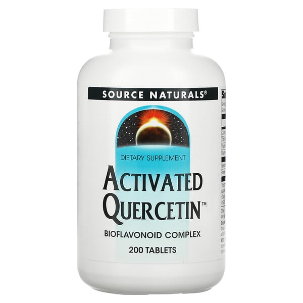 Source Naturals, Aktiviertes Quercetin, 200 Tabletten