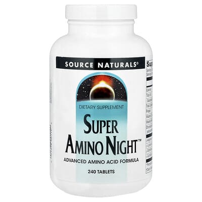 Source Naturals, Super Amino Night, 240 Tablets