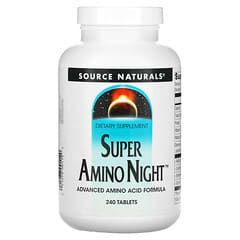 Source Naturals, Super Amino Night夜間氨基酸補充片，240片