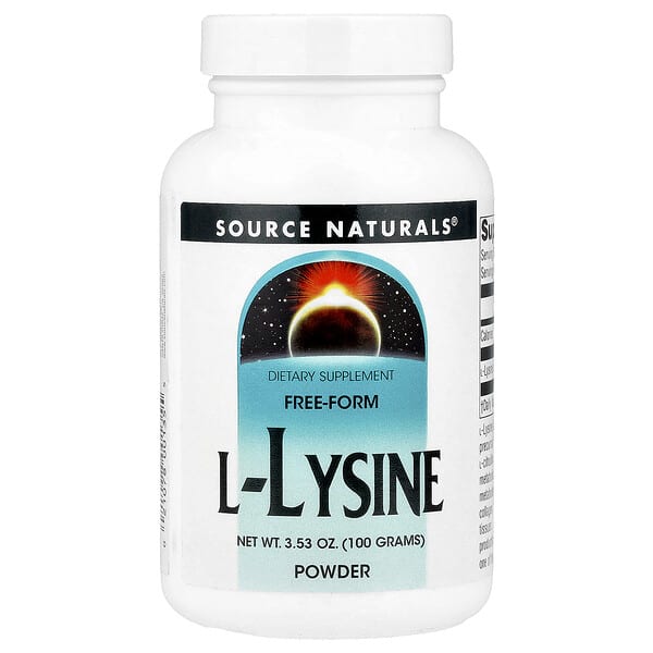L-Lysine Powder, 3.53 oz (100 g)