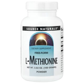 Source Naturals, L-Метионин 3.53 унции (100 г)