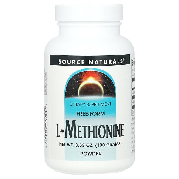 L-Methionine Powder, 3.53 oz (100 g)