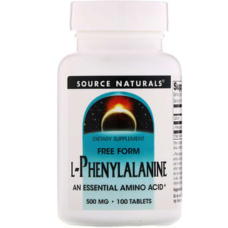 Source Naturals, L-Phenylalanine, 500 mg, 100 Tablets