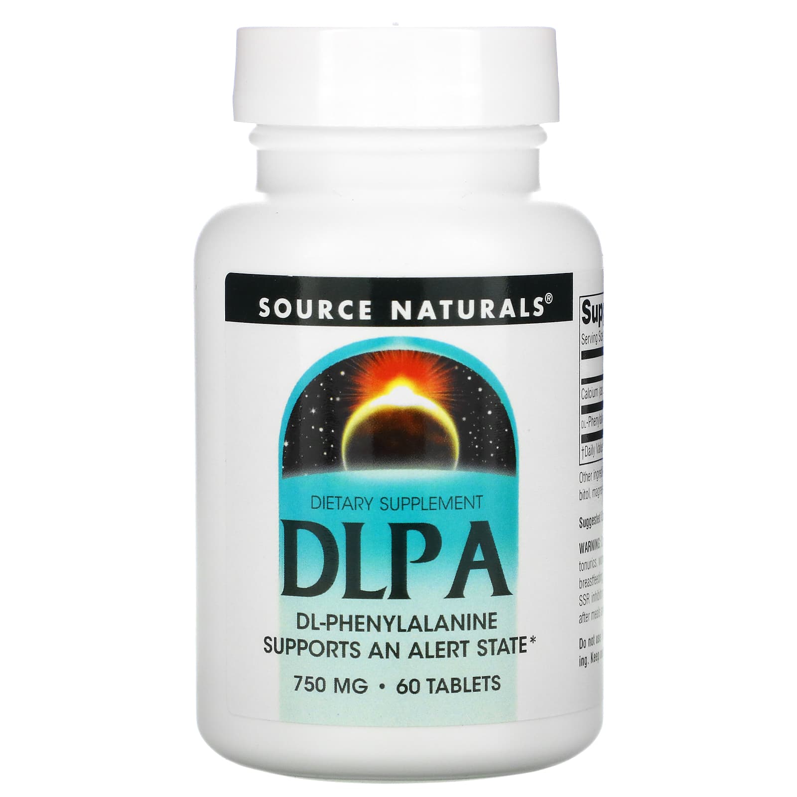 Source Naturals Dlpa 750mg 60粒