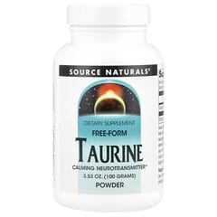 天然タウリン 100g サプリメント タウリン、ダブルストレングス、1,000mg、ベジカプセル100粒