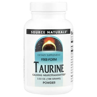 Source Naturals, Порошок таурина, 3.53 унций (100 г)