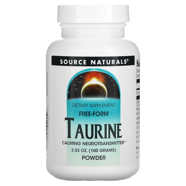 Source Naturals, Taurinpulver, 100 g (3,53 oz.)