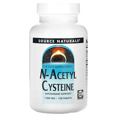 Source Naturals, N-Acetyl Cysteine, 1,000 mg, 120 Tablets