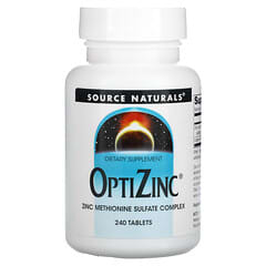 Source Naturals, OptiZinc, 240 Tablets