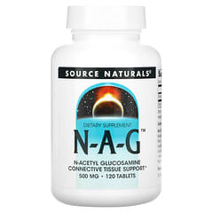 Source Naturals, N-A-G，500 毫克，120 片装