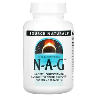 Source Naturals, ن-أسيتيل الجلوكوزامين، 500 ملجم، 120 كبسولة