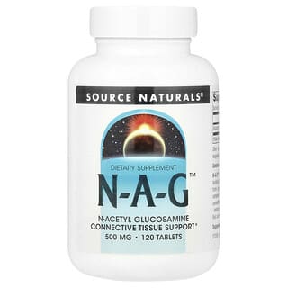 Source Naturals, N-A-G™, 500 mg, 120 Tablets