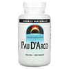 Pau D'Arco, 250 mg, 250 Tablets