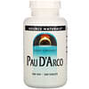 Pau D'Arco, 500 mg, 250 Tablets