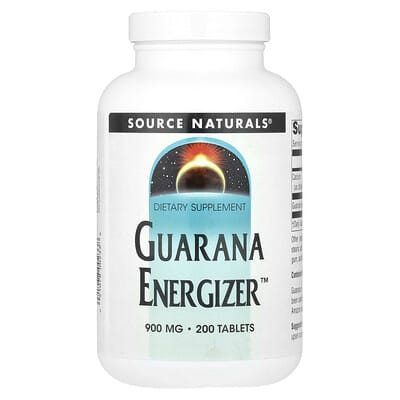 Source Naturals, Guarana Vitality™, 200 Tablets