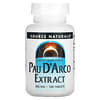 Pau D'Arco Extract, 500 mg, 100 Tablets