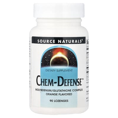 Source Naturals, Chem-Defense™, Orange Flavor, 90 Lozenges