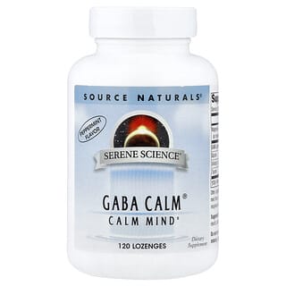 Source Naturals, Serene Science®, GABA Calm®, für Gelassenheit, 120 Lutschtabletten