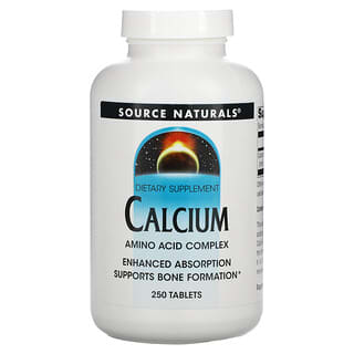 Source Naturals, Calcium, 250 comprimés