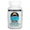 Iron, 25 mg, 250 Tablets