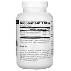 Source Naturals, Kalium, 99 mg, 250 Tabletten