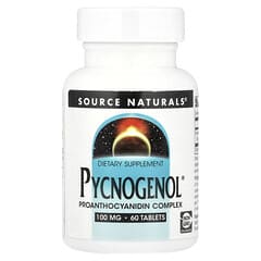 Pycnogenol®（ピクノジェノール）、100mg、タブレット60粒