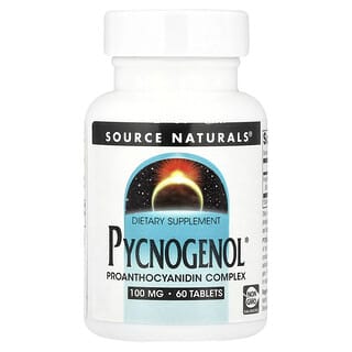 Source Naturals, Pycnogenol®, 100 mg, 60 Tablets