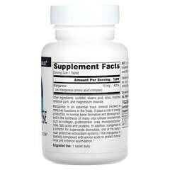 Source Naturals, Mangan, 10 mg, 250 Tabletten