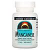 Manganese, 10 mg, 250 Tablets
