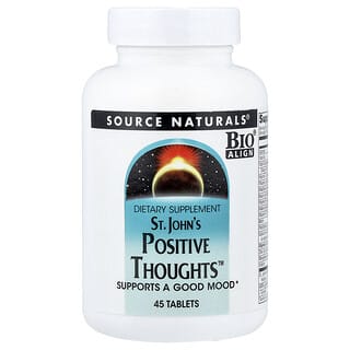 Source Naturals, St. John's Positive Thoughts™, 45 Tablets