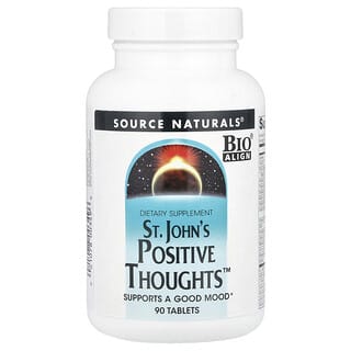 Source Naturals, St. John's Positive thinks™, 90정