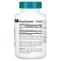 Source Naturals, Ácido alfa lipoico, 200 mg, 120 tabletas