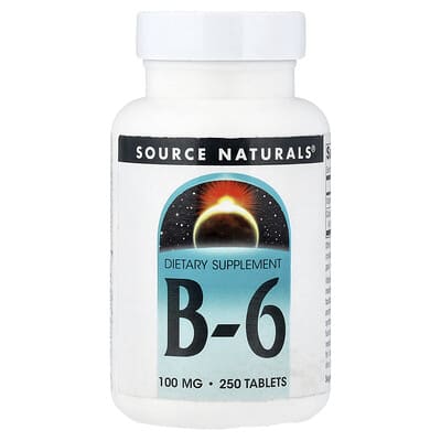 Source Naturals, B-6, 250 Tablets