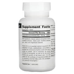 Source Naturals, B-6, 100 mg, 250 Tabletten