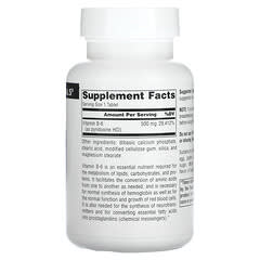 Source Naturals, В6, 500 мг, 100 таблеток