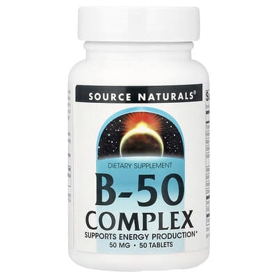 Source Naturals, B-50 Complex, 50 Tablets