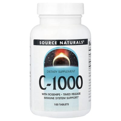 Source Naturals, C-1000, 100 Tablets